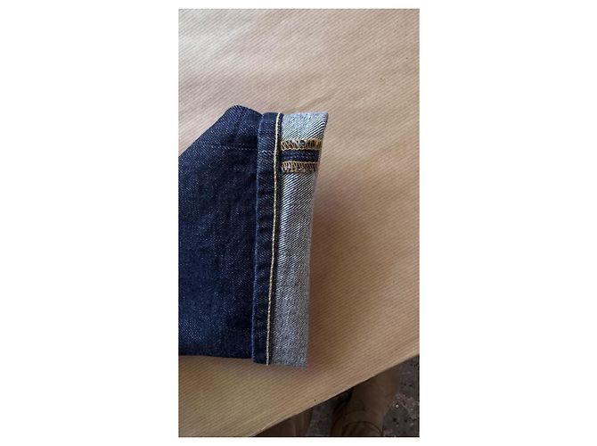 visvim 03R Social Sculpture Denim Jeans Navy W32 L30 Blu - vista 13