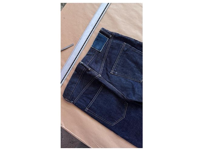 visvim 03R Social Sculpture Denim Jeans Navy W32 L30 Blu - vista 15