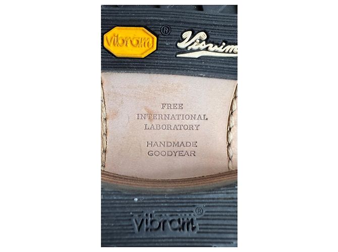 visvim Brigadier Boots Folk Suede Boots - Sand Braun Beige - Ansicht 14