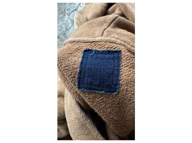 Visvim x I.C.T. Amplus SB Hoodie P.O. Dmgd - Braun - Ansicht 15
