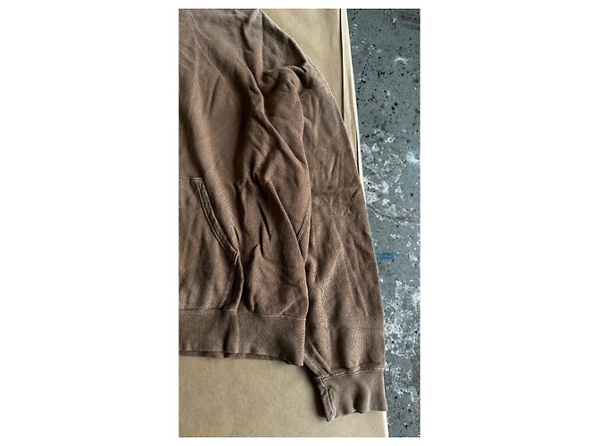 Visvim x I.C.T. Amplus SB Hoodie P.O. Dmgd - Braun - Ansicht 8
