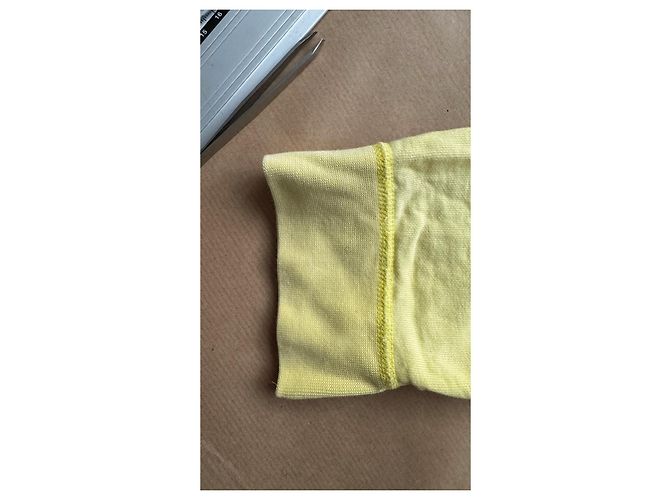 visvim Sudadera con capucha de algodón Amarillo Claro - vista 2