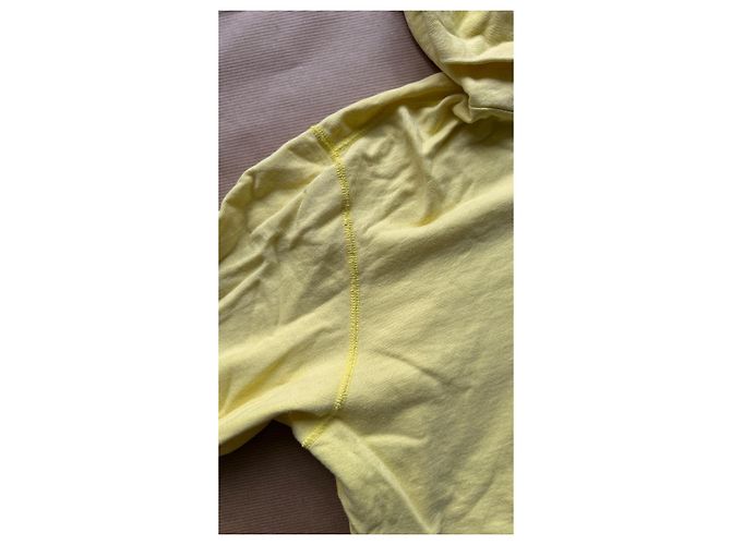 visvim Sudadera con capucha de algodón Amarillo Claro - vista 4