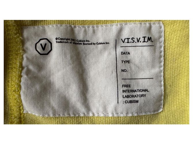 visvim Sudadera con capucha de algodón Amarillo Claro - vista 6