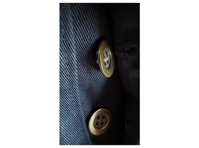 visvim *FIL Exclusive Chino Navy Realizzato in Giappone Blu scuro - vista 4