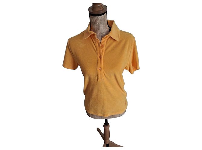 Polo Vilebrequin Flora Curcuma T38 Nuovo Con Etichette - vista 2