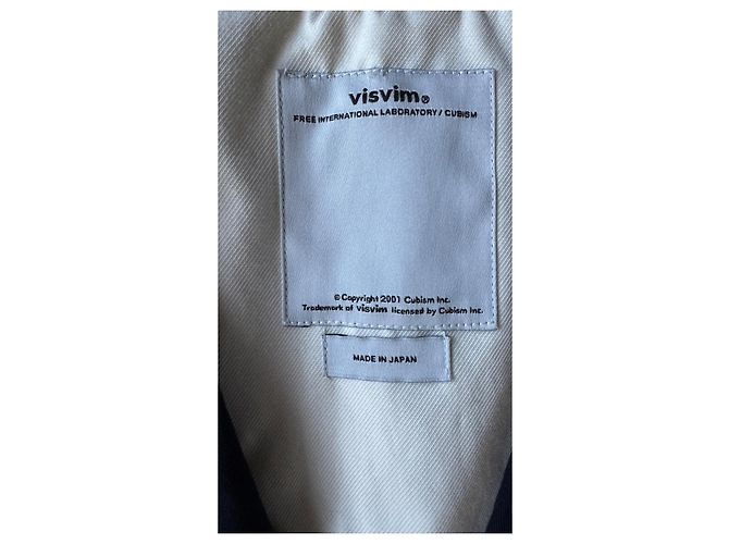 visvim Mesa Blazer Cotone Carta Blu Navy VS0001739 Blu scuro - vista 4