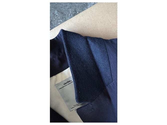 visvim Mesa Blazer Cotone Carta Blu Navy VS0001739 Blu scuro - vista 5