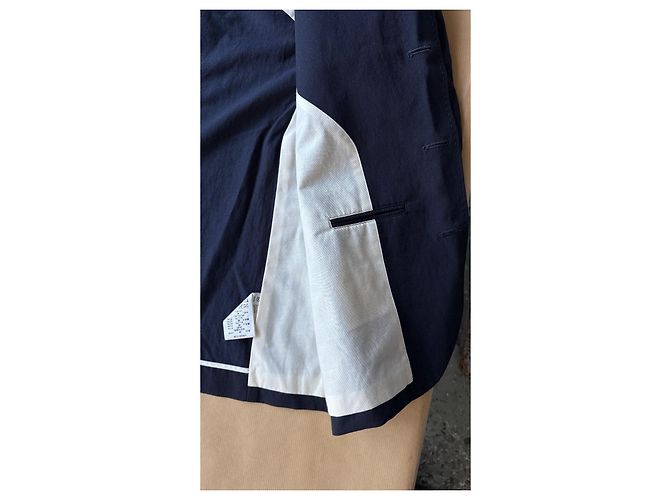 visvim Mesa Blazer Cotone Carta Blu Navy VS0001739 Blu scuro - vista 7