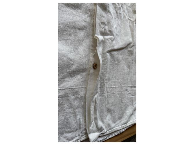 Visvim Long Rider Camicia a Maniche Lunghe Bleached F.I.L. Exclusive Bianco - vista 10