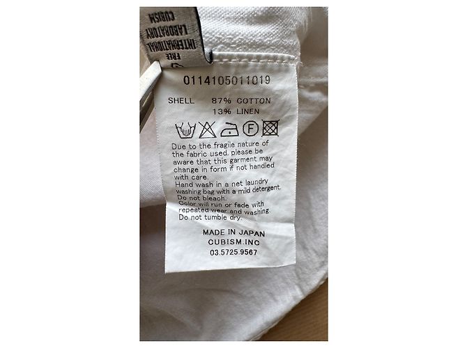 Visvim Long Rider Camicia a Maniche Lunghe Bleached F.I.L. Exclusive Bianco - vista 14