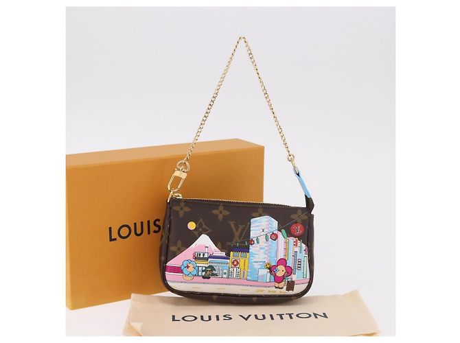 LOUIS VUITTON Vivienne Mini Pochette Accessoires Pochette M81637 LV Auth 189294SM Monogramma - vista 12