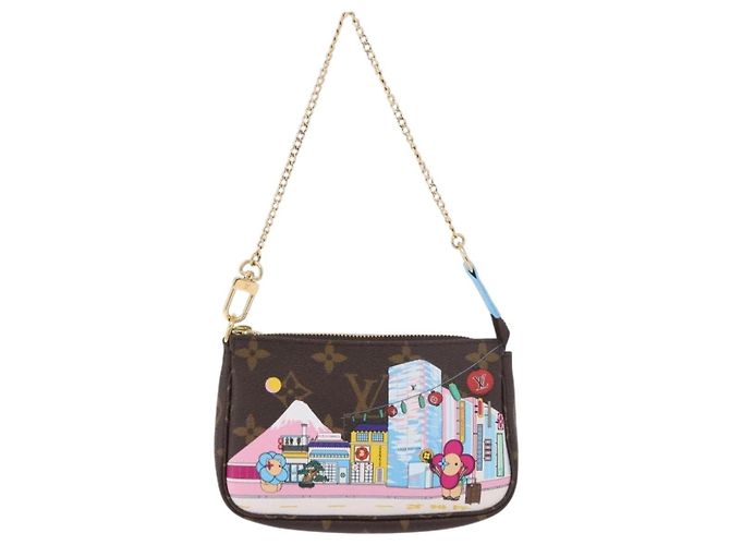 LOUIS VUITTON Vivienne Mini Pochette Accessoires Pochette M81637 LV Auth 189294SM Monogramma - vista 13