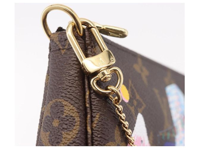 LOUIS VUITTON Vivienne Mini Pochette Accessoires Pochette M81637 LV Auth 189294SM Monogramma - vista 19