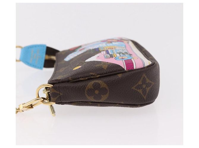 LOUIS VUITTON Vivienne Mini Pochette Accessoires Pochette M81637 LV Auth 189294SM Monogramma - vista 4
