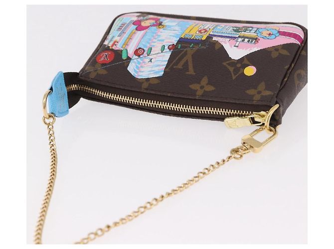 LOUIS VUITTON Vivienne Mini Pochette Accessoires Pochette M81637 LV Auth 189294SM Monogramma - vista 6