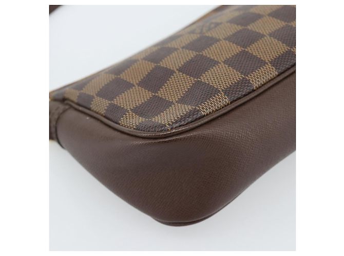 LOUIS VUITTON Damier Ebene Trousse Makeup Pouch N51982 LV Auth ka4893V - vista 15