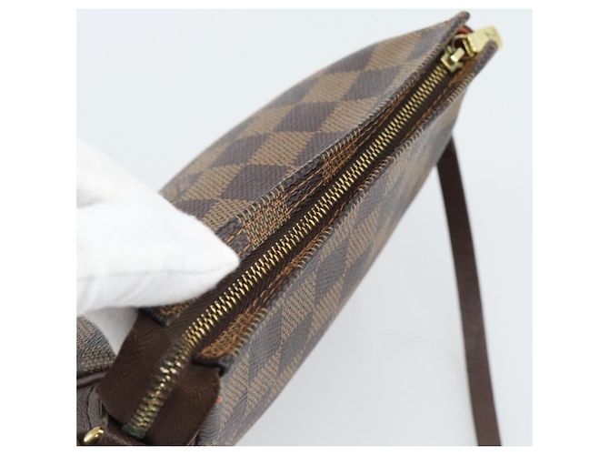 LOUIS VUITTON Damier Ebene Trousse Makeup Pouch N51982 LV Auth ka4893V - vista 6