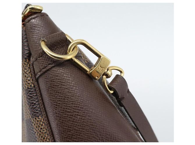 LOUIS VUITTON Damier Ebene Trousse Makeup Pouch N51982 LV Auth ka4893V - vista 9