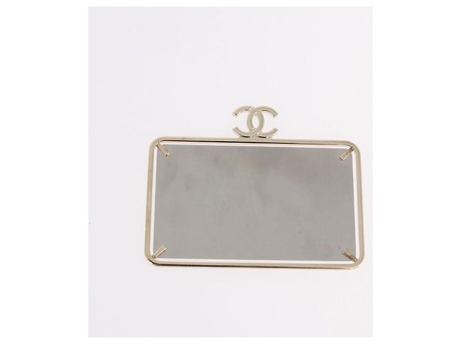 CHANEL Matelasse Chain Shoulder Bag Lamb Skin Black Gold CC Auth 187480SAM Nero D'oro - vista 25