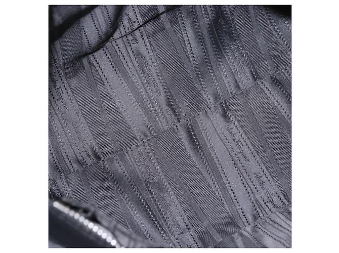 Borsa Salvatore Ferragamo Gancini in Pelle 2way Nera Argento Auth ka4860A Nero - vista 11