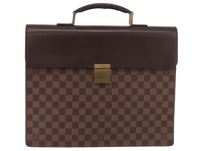 LOUIS VUITTON Damier Ebene Altona PM Briefcase N53315 LV Auth 189379 - vista 13