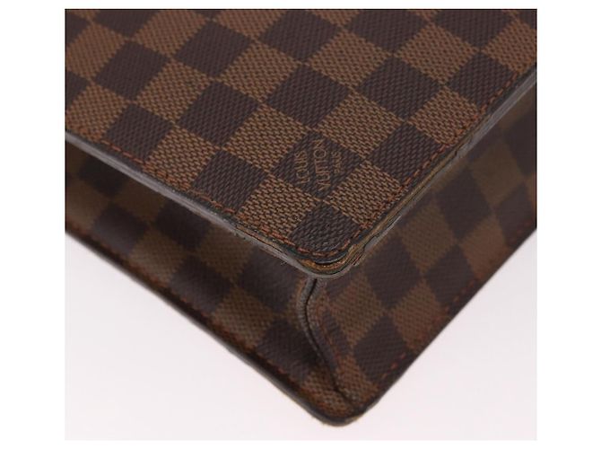 LOUIS VUITTON Damier Ebene Altona PM Briefcase N53315 LV Auth 189379 - vista 16
