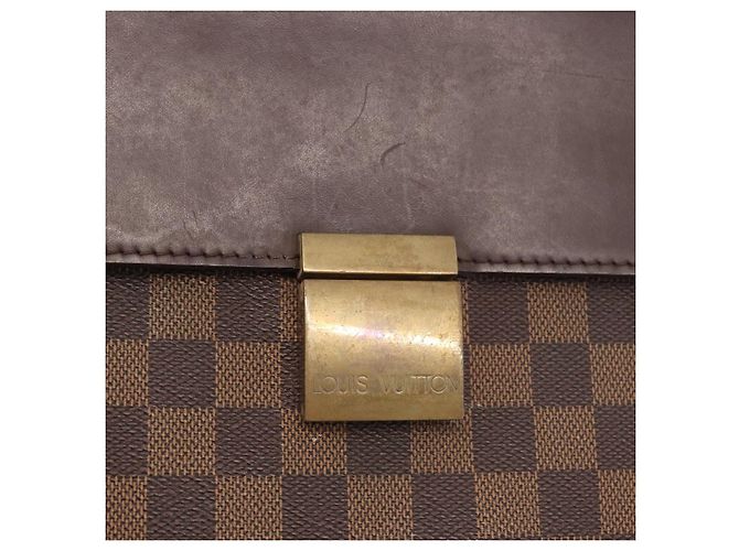LOUIS VUITTON Damier Ebene Altona PM Briefcase N53315 LV Auth 189379 - vista 18
