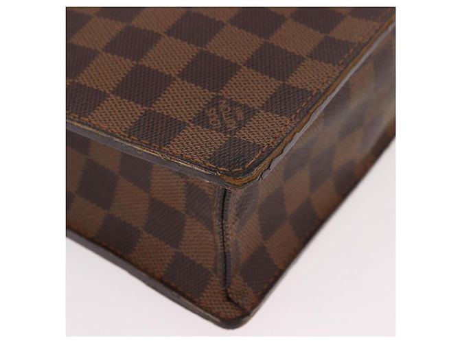 LOUIS VUITTON Damier Ebene Altona PM Briefcase N53315 LV Auth 189379 - vista 8