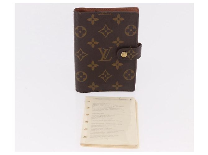 LOUIS VUITTON Monogram Agenda PM Day Planner Cover R20005 LV Auth bs35704 Monogramm - Ansicht 12