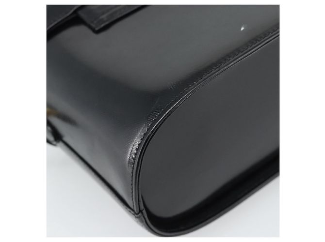 Borsa a mano Gianni Versace in pelle 2way Nero Oro Auth BA13533A D'oro - vista 19