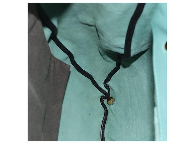 Chloé Borsa Chloe in pelle verde e oro Auth hk3784 D'oro - vista 20