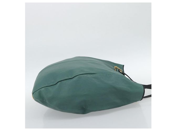 Chloé Borsa Chloe in pelle verde e oro Auth hk3784 D'oro - vista 4