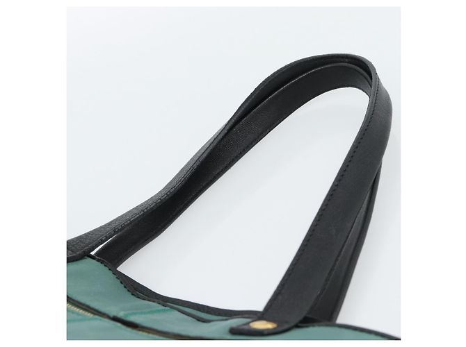 Chloé Borsa Chloe in pelle verde e oro Auth hk3784 D'oro - vista 8