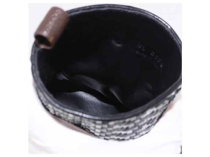 Stivaletti Baroque Line in pelle nera LOUIS VUITTON LV Auth 187687M Nero - vista 38