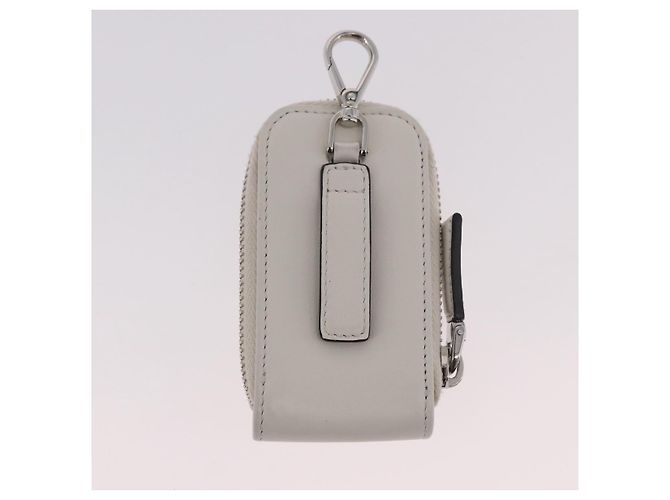Borsa a Spalla PRADA in Pelle Bianco Argento ka4868V - vista 23