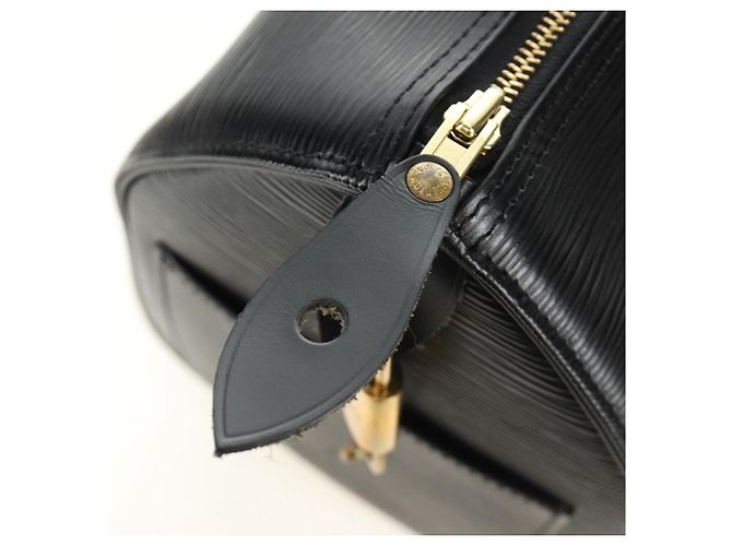 LOUIS VUITTON Epi Speedy 25 Hand Bag Black M59042 LV Auth 187179SAV Nero - vista 10
