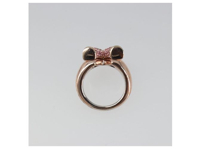 Anello Essential V Strath in metallo Oro rosa LOUIS VUITTON M68194 LV Auth 186143A D'oro - vista 11
