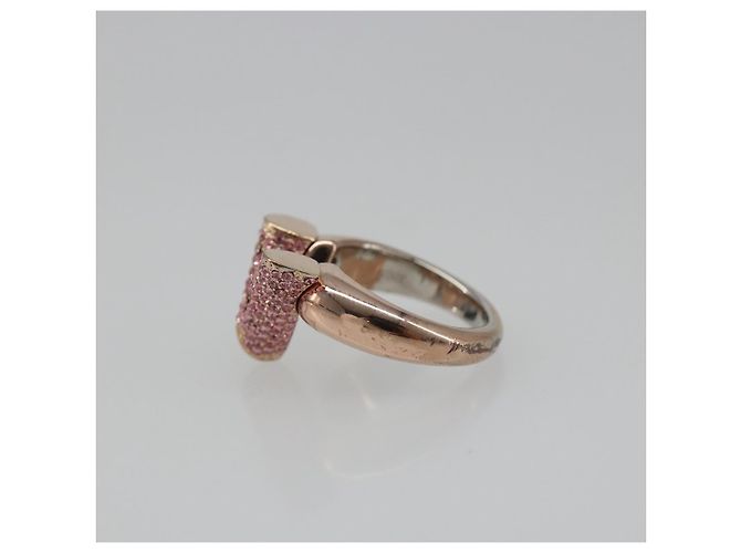 Anello Essential V Strath in metallo Oro rosa LOUIS VUITTON M68194 LV Auth 186143A D'oro - vista 4