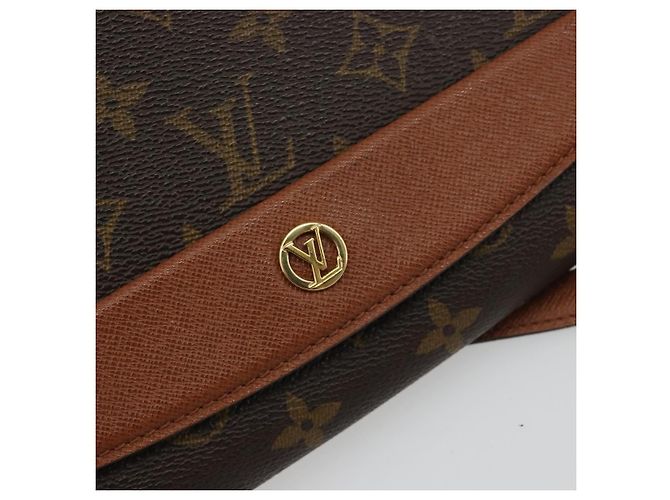 LOUIS VUITTON Borsa a Spalla Monogram Bordeaux 27 M51797 LV Auth 188533 Monogramma - vista 17