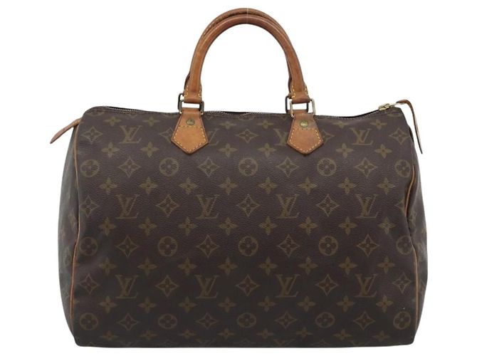 LOUIS VUITTON Borsa Monogram Speedy 35 M41524 LV Auth 187939A Monogramma - vista 13
