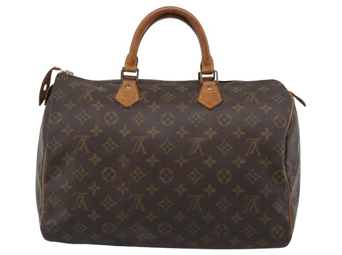 LOUIS VUITTON Borsa Monogram Speedy 35 M41524 LV Auth 187939A Monogramma - vista 2