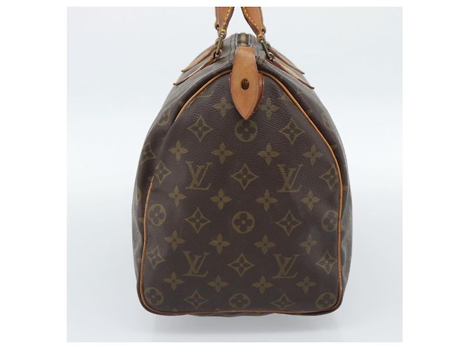 LOUIS VUITTON Borsa Monogram Speedy 35 M41524 LV Auth 187939A Monogramma - vista 4