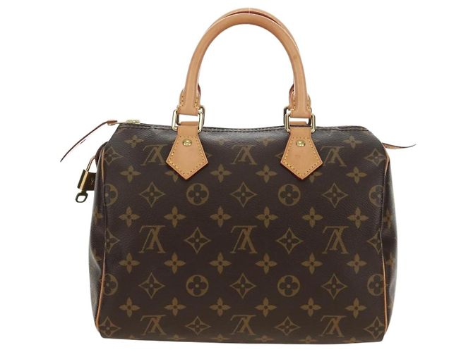 LOUIS VUITTON Borsa Monogram Speedy 25 M41528 LV Auth 187197SAM Monogramma - vista 2