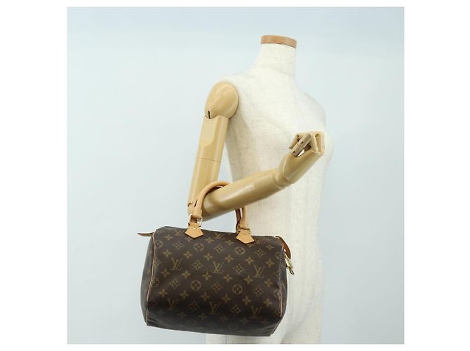 LOUIS VUITTON Borsa Monogram Speedy 25 M41528 LV Auth 187197SAM Monogramma - vista 25