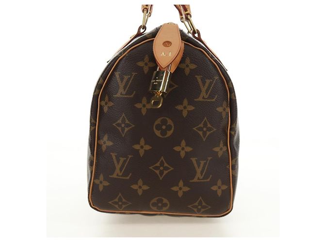 LOUIS VUITTON Borsa Monogram Speedy 25 M41528 LV Auth 187197SAM Monogramma - vista 3