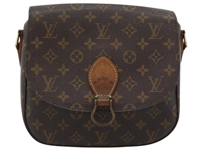 LOUIS VUITTON Borsa a Spalla Monogram Saint Cloud GM M51242 LV Auth BA13499 Monogramma - vista 13