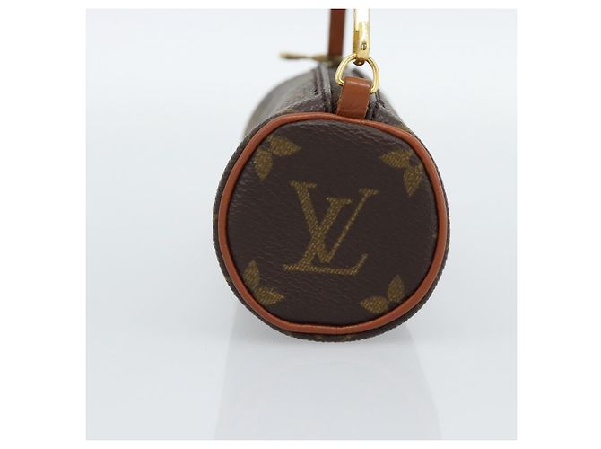 LOUIS VUITTON Monogram Papillon Pouch LV Auth BA13496 Monogramma - vista 4