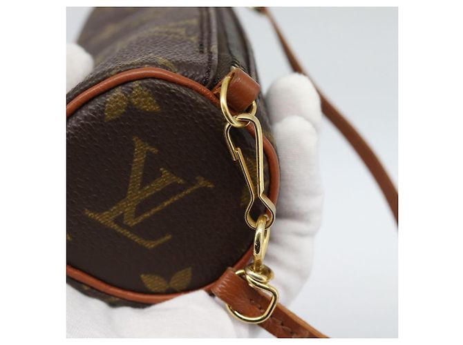 LOUIS VUITTON Monogram Papillon Pouch LV Auth BA13496 Monogramma - vista 9