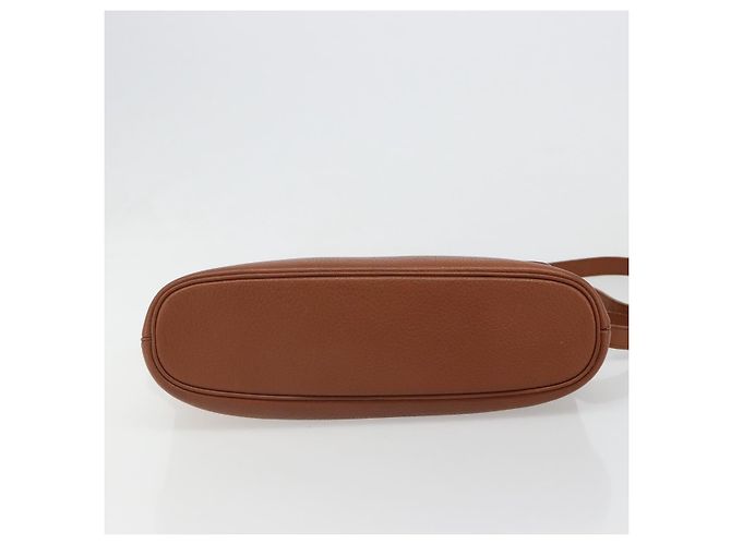 Borsa a tracolla Burberry in pelle marrone oro Auth hk3810 D'oro - vista 5